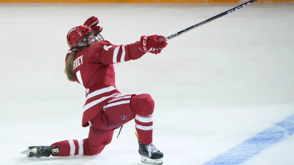 Caroline Harvey Leads Badgers to Victory Caroline Harvey Leads Badgers to Victory